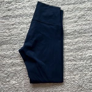 Lululemon 8 navy blue align pants